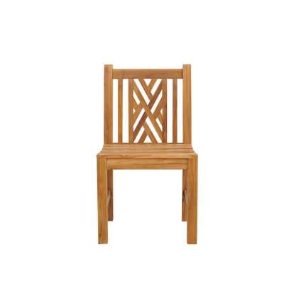 Outdoor Teak Dining Side Chair