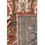 Mahal Hand Knotted Wool Oriental Area Rug in Rust