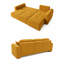Chandara 3 Seater Sofa Bed-1827960704