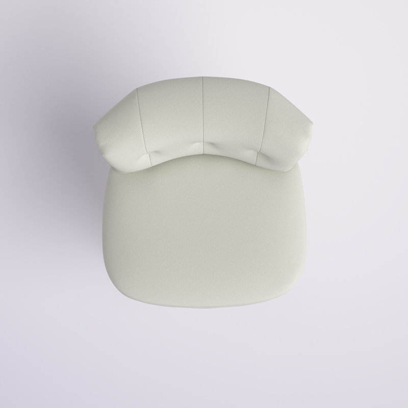 Jonna Tufted Vanity Chair with Solid Wood Legs