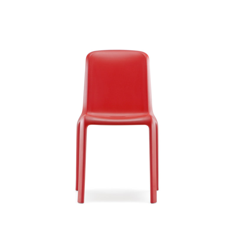 Chaise empilable Snow, Rouge