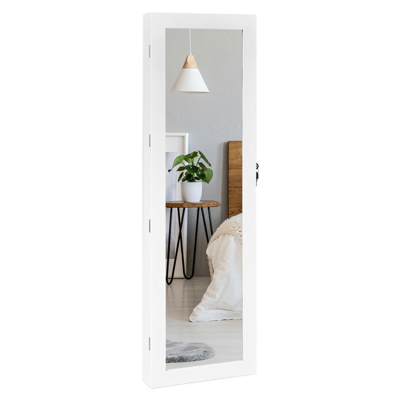 Armoire à bijoux avec miroir Derren