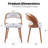 Upholstered Dining Chair With Wooden Frame-1273714990-1244952187