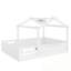 Lit double pleine grandeur avec garde-corps et toit-1760402501