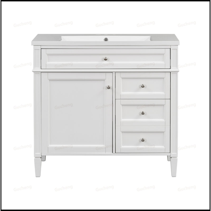 Armoire de meuble-lavabo 36 po avec lavabo