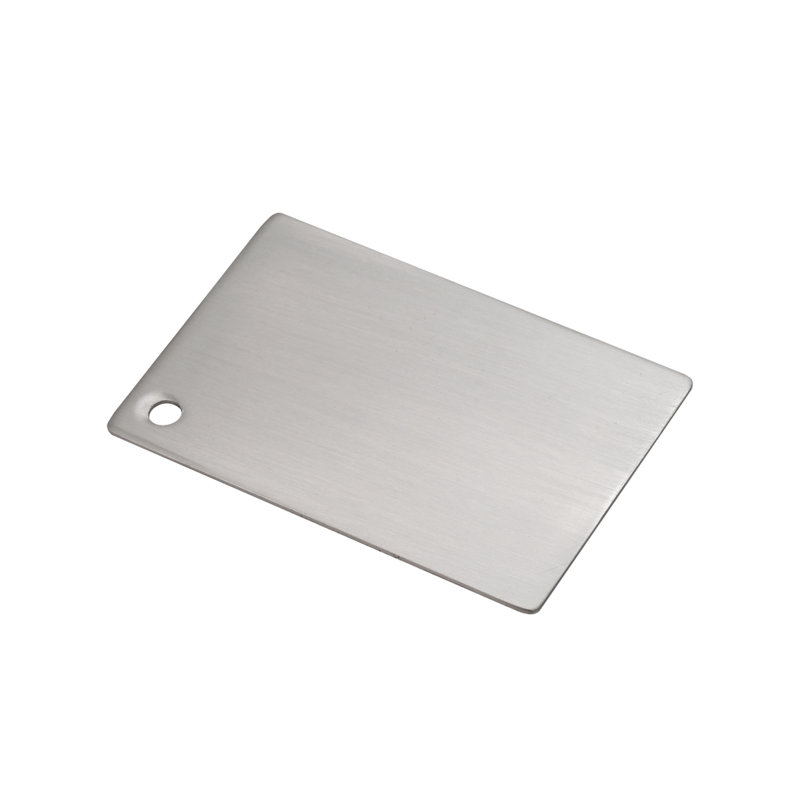 Elegant Kitchen and Bath Metal Finish Sample in Burnished Nickel