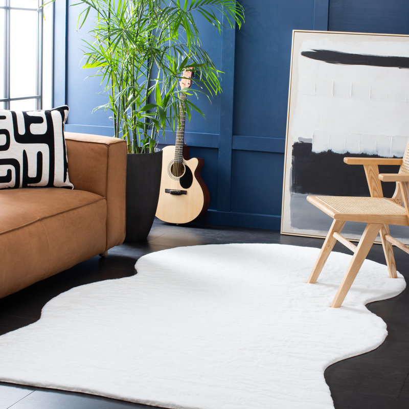 Elleny Performance Solid Color Rug, Rectangle 5' x 8'