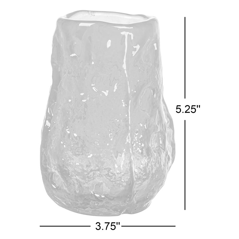 Milbrandt Handmade Glass Table Vase