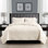 Ensemble de courtepointe en microfibre diamant réversible - Basics by Wayfair ™