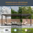 Metal Louvered Pergola with Solar LED-105653506