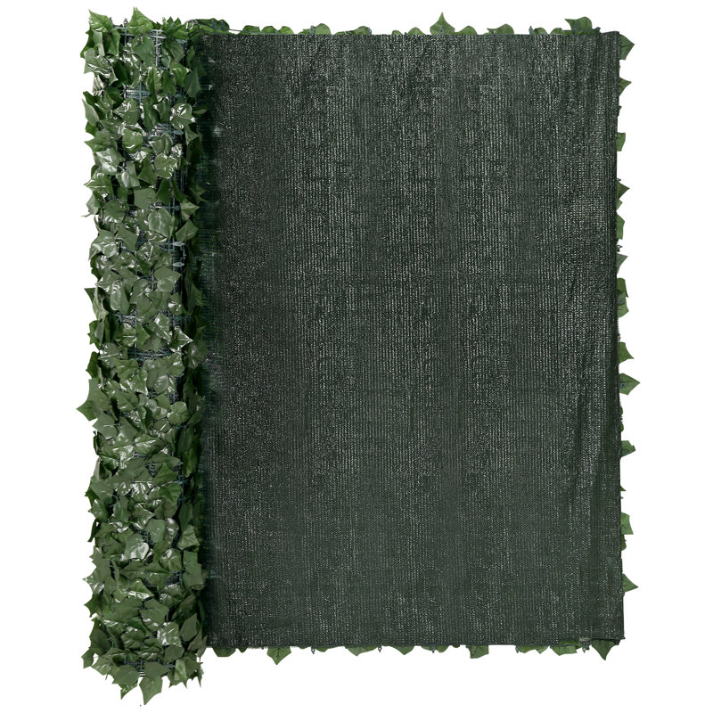 Écran de clôture VEVOR avec envers en toile de filet Matériau des feuilles: Tissu de soie Matériau du support: Polyéthylène Matériau de la structure: Plastique