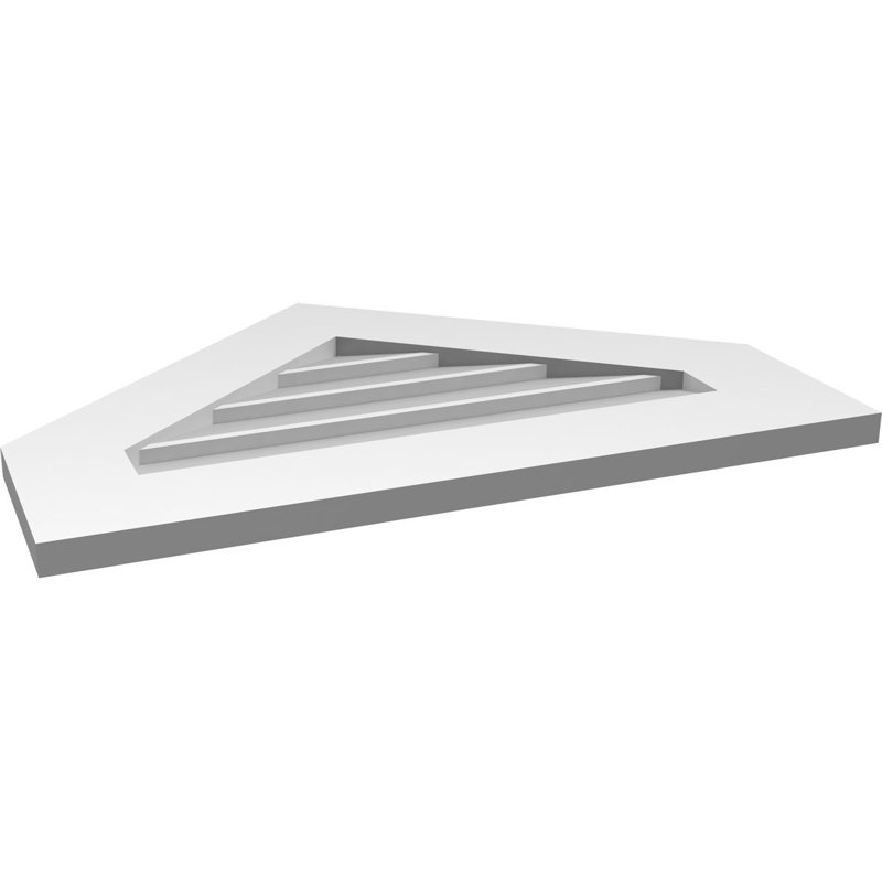 Ventilateur à pignon en uréthane non-fonctionnel Signature, H 18 po x l 26 po x P 1 po