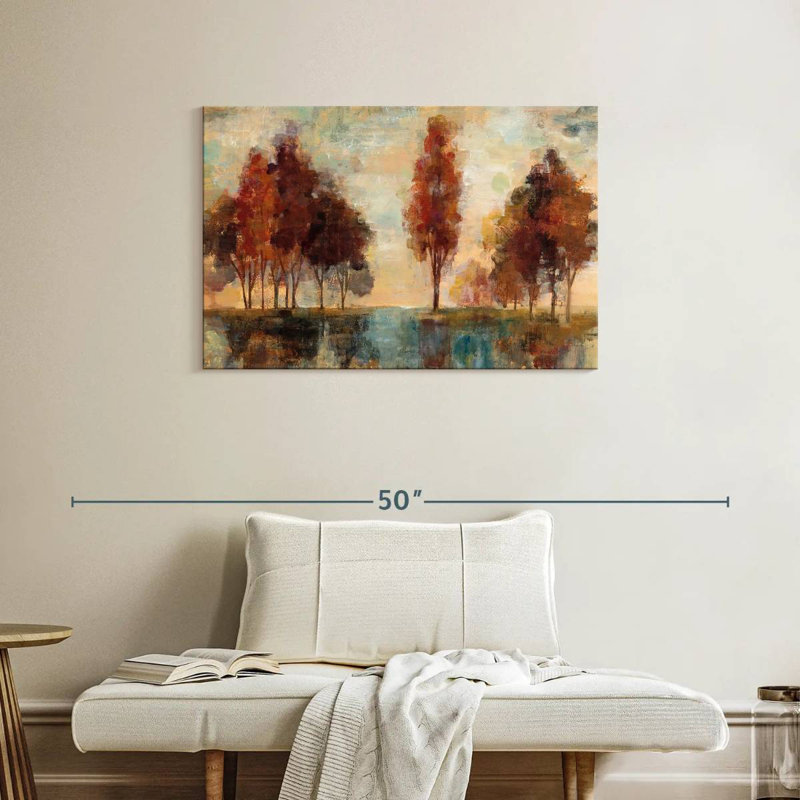 Avery Field And Forest II, 24" H x 36" W