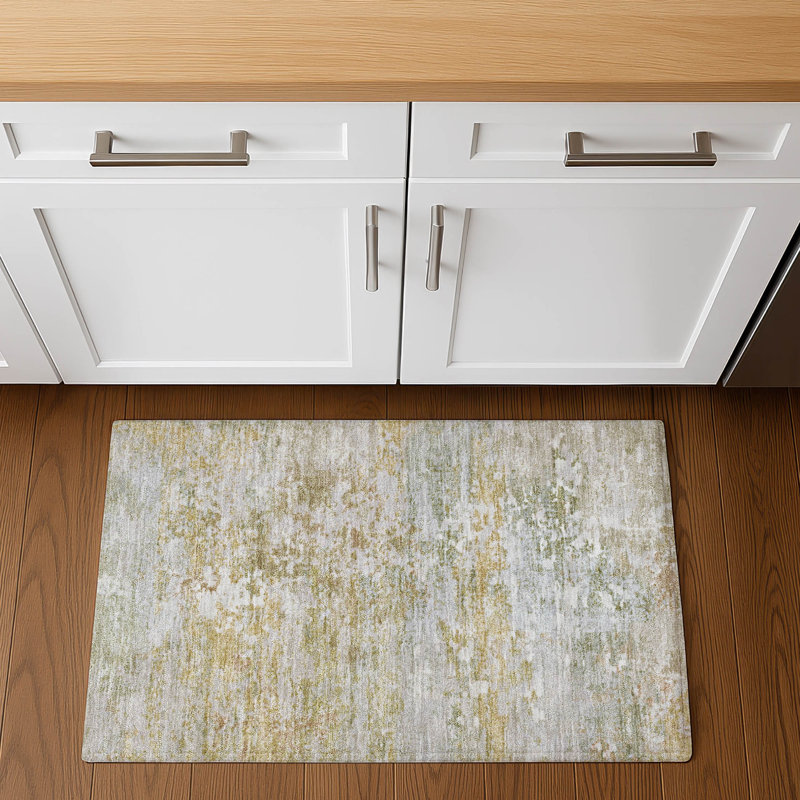 Premium Machine Washable Ashington AMF1830 Modern Rug, Rectangle 1'8" x 2'6"