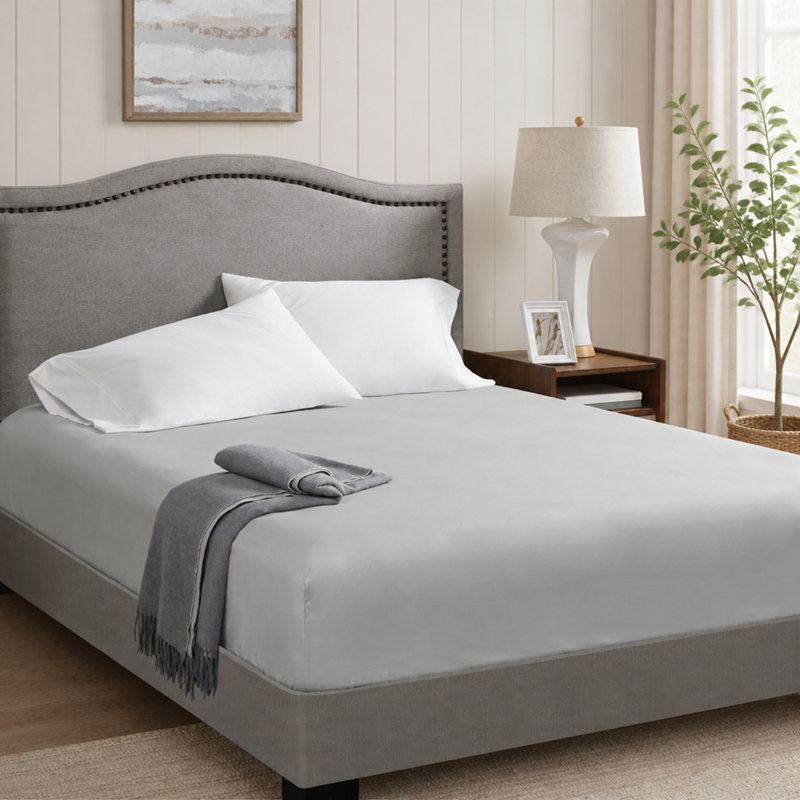 Drap-housse simple en microfibre Coolmax, Très grand lit