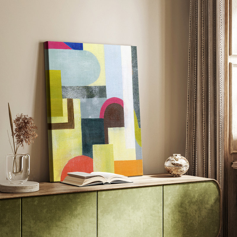 City of Rainbows I - Gallery Cavas, H 60 po x l 40 po