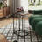 24.9'' C-Table End Table with Solid Wood Top and Steel Base for Sofa, Bed Side  -882125710