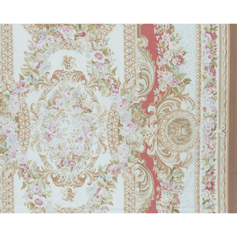 Hand-Knotted High-Quality Beige Area Rug