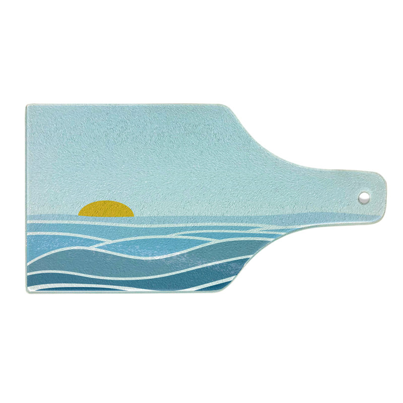 Planche à découper en verre trempé Ambesonne
