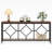 Très longue table d'appoint 70,86 po, console 2 niveaux-209094327