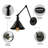Clarendale Iron Swing Arm Sconce