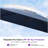 8' Square Medium Cantilever Navy Umbrella Aluminum Offset with Base and 360-degree Rotation-67120539