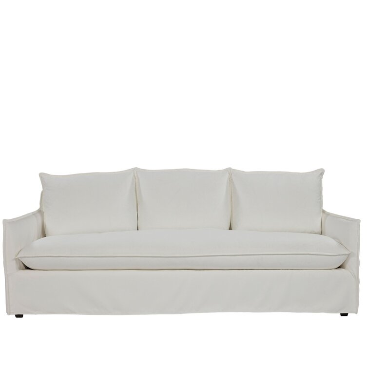 Morissette 90'' Slipcovered Sofa