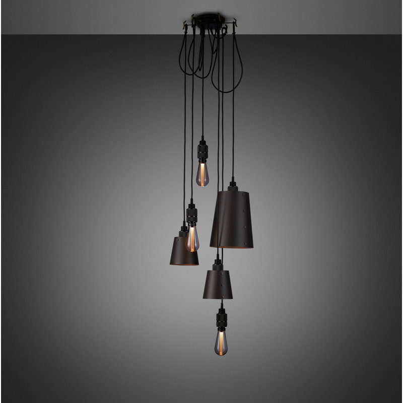 6 - Light Pendant, Bronze, Graphite