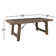 Edelen Extendable Pine Solid Wood Top Dining Table