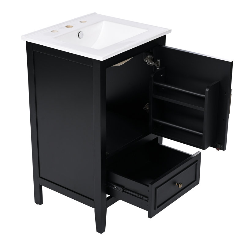 Bathroom Vanity, Black