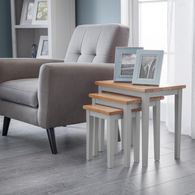 Elvina Solid Wood Nesting Tables