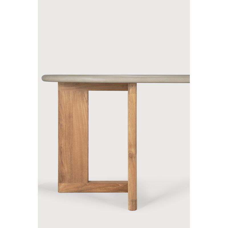 Trestle Outdoor Teak Dining Table