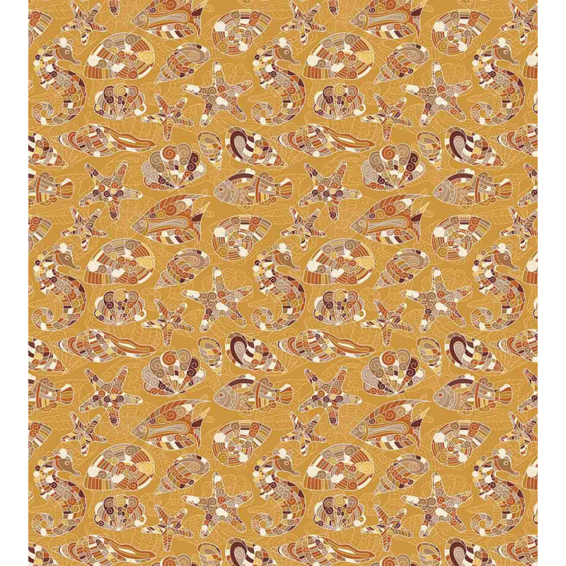 Coastal Polyester Duvet Cover, King Duvet Cover + 2 Shams