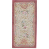 Hand-Knotted High-Quality Pink Area Rug