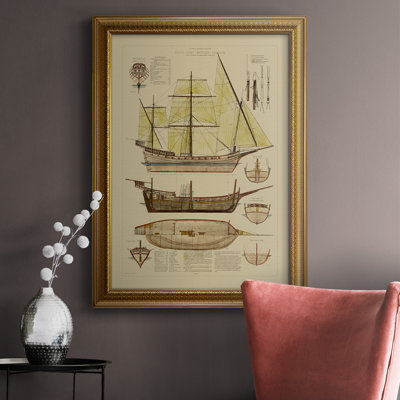 " Antique Ship Plan II Premium "