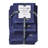 Lacoste Heritage 6-Piece Supima Cotton Towel Set – Ultra-Soft, Highly Absorbent, Quick-Dry Luxury Bathroom Towels (2 Bath Towels, 2 Hand Towels, 2 Washcloths), Navy-88137849