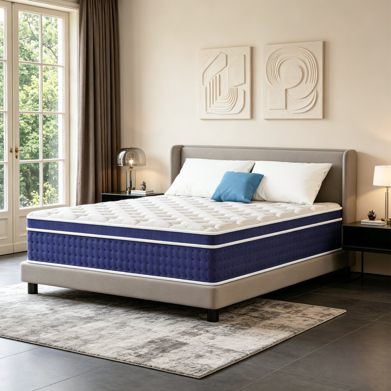 36cm Pillow Top Memory Foam Pocket Sprung 5000 Mattress, Super King (6')