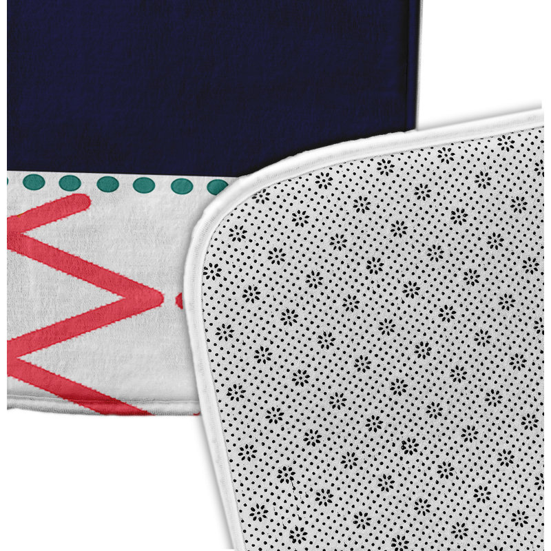 Tapis de bain Madeline, l 24 po x L 17 po, Rose