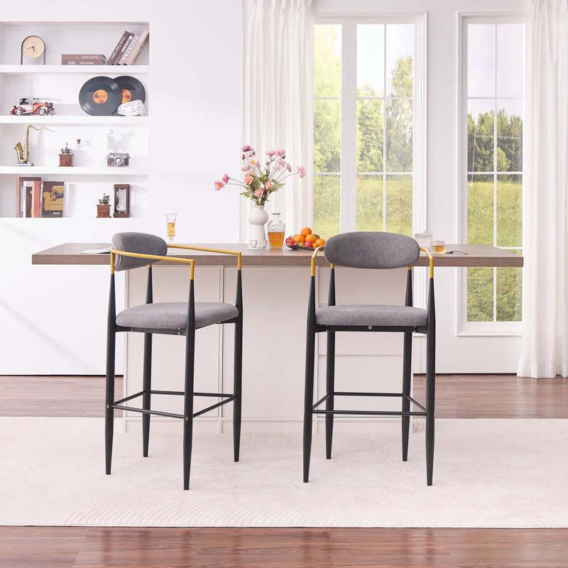Tabouret de bar moderne avec design ergonomique, Beige