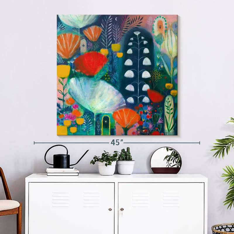 Nuit Blanche, 33" H x 33" W