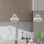 Luminaire suspendu simple à 1 lumière Violante-975480315-975480314