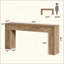 Console de style artistique, canapé, table d'appoint