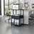 3 Tier Printer Stand with Storage Drawer Rolling Printer Table with Wheels Home Office,Retro-2059525088