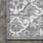 Isbell Modern Medallion High-Low Light Gray/Ivory Indoor/Outdoor Rug-1917165277