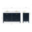 Ensemble de meuble-lavabo double 61 po Flynt-64627269