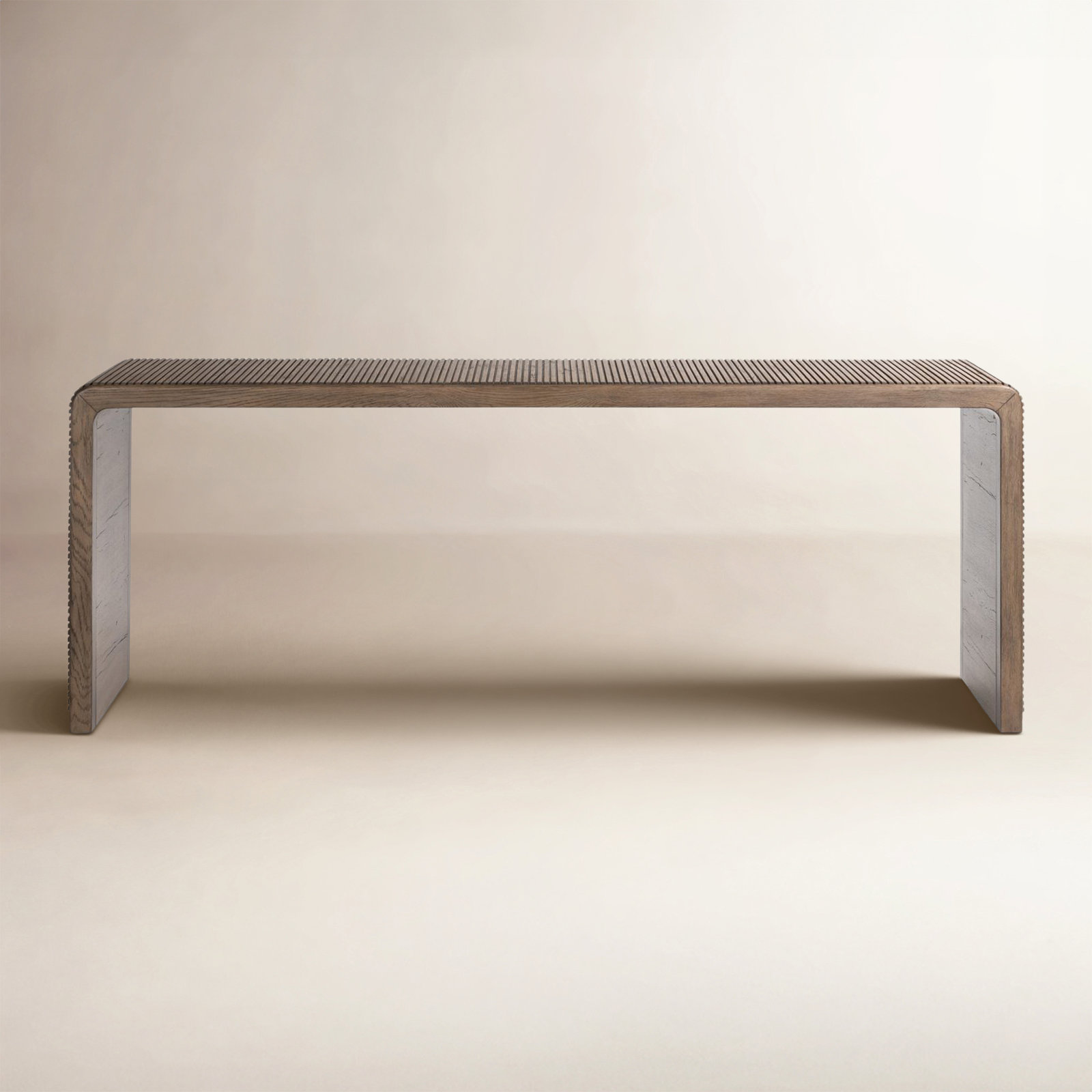 Claribel 80'' Console Table, Brown