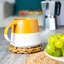 Nicola Spring Dipped Flecked Stoneware Belly Mugs-79424037