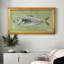 «Green Sea Swimmer II», peinture sur toile à cadre unique-2126783248
