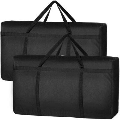 120L Ertra Large Storage Duffle Bag For Traveling, Folable Moving Bags With Zippers And Handles, Heavy Duty Storage Bags Big Totes For Travel, Camping, Storage Bins With Lids For Luggage