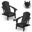 Felten Plastic Folding Adirondack Chair-1301260108